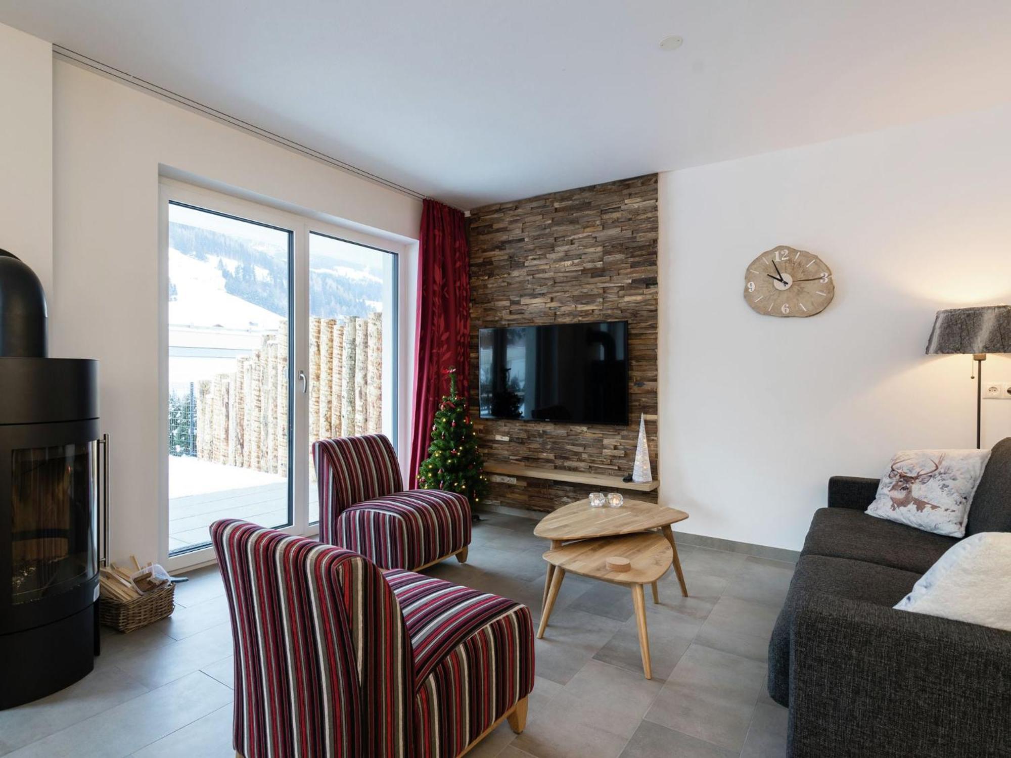 Modern Holiday Home In Leogang With Private Sauna Екстер'єр фото